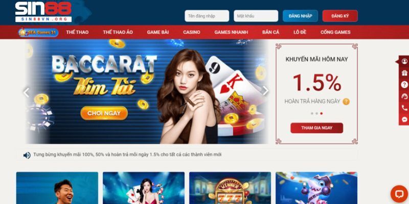 Liệt kê các hạng mục phổ biến nhất cho xếp hạng U888 - U888