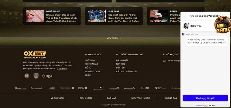 Cửa hàng trò chơi phong phú của Câu lạc bộ Vokbet - Vokbet